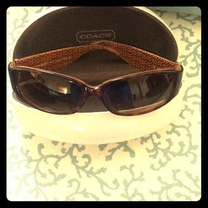 Coach sunglasses with case!